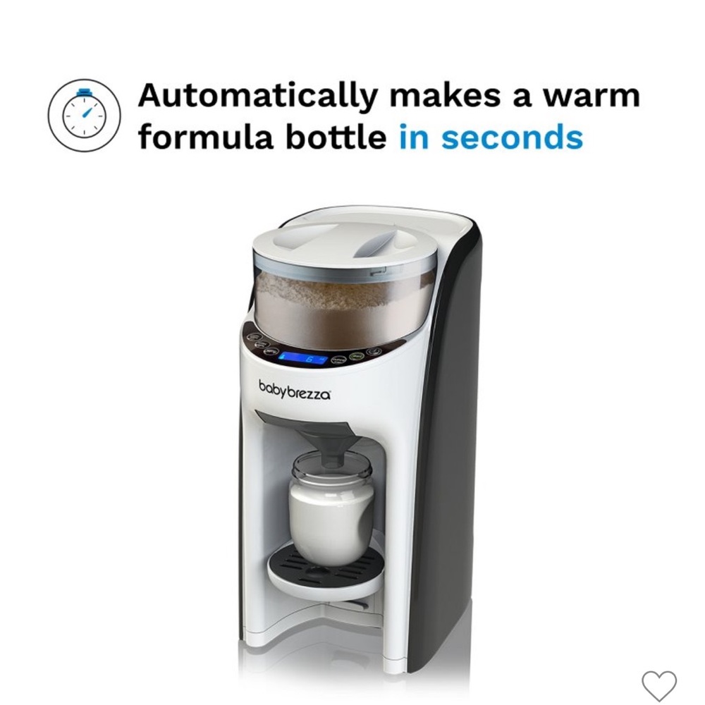 Baby Brezza Formula Pro Advanced - Black and White